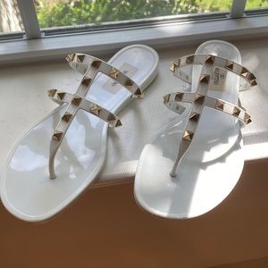 Valentino Garvani thong jelly sandals
